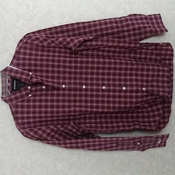 Bonobos button down shirt, red/pink, size M slim - Picture 2 of 5